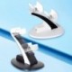 Fehér szín - Kettős kontrolleres töltőállvány Vezeték nélküli joystick töltődokkoló bölcső jelzőlámpákkal Sony