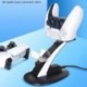 Fehér szín - Kettős kontrolleres töltőállvány Vezeték nélküli joystick töltődokkoló bölcső jelzőlámpákkal Sony