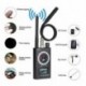 Szín: K18 US Plug - Két antenna Professzionális rádiófrekvenciás érzékelő eszköz GPS RF jel érzékelő vezeték