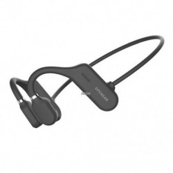 Fekete szín - Bone Conduction fejhallgató Bluetooth-kompatibilis vezeték nélküli vízálló, kényelmes viselet nyitott