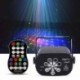 8 lyuk 129 minta USB-s LED lézeres égbolt projektor fény RGB UV DJ party lámpatest hálószoba születésnapi