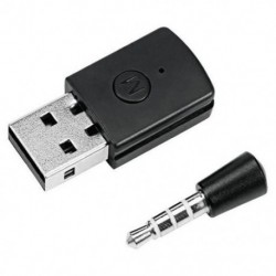 Bluetooth-kompatibilis 4.0 Headset Dongle USB vezeték nélküli adapter vevő a PS4 stabil teljesítményéhez Bluetooth