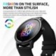 Szín: kék - HW21 Smart Watch Férfi Női IP67 Vízálló Bluetooth-kompatibilis alvásfigyelő Fitness Pulzusmérő Smart
