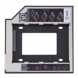 Kábel hossza: Egyéb - Univerzális 2.5 2. 9.5mm Ssd HD SATA merevlemez meghajtó HDD Caddy adapterrekesz CD-hez DVD-ROM