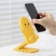 Szín: Zöld medve - Aranyos rajzfilm telefontartó asztali mobiltelefon állvány, állítható magasságú szög iPhone 11 12