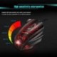 Fekete szín - A7 Gamer Mouse Színes háttérvilágítású, nagy pontosságú optikai motor ABS LED optikai vezetékes