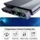 PS4 konzolhoz hűtőventilátor PS4 külső USB 5 ventilátorhoz Hőmérsékletszabályozás Playstation 4 konzolhoz