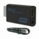 Szín: 4 - Wii-HDMI-kompatibilis adapterhez WII-HDMI-kompatibilis adapterhez Veszteségmentes közvetlen kijelzőadapter HDMI