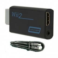 Szín: 4 - Wii-HDMI-kompatibilis adapterhez WII-HDMI-kompatibilis adapterhez Veszteségmentes közvetlen kijelzőadapter HDMI