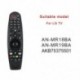 Fekete szín - Infravörös távirányító LG Select 2018 2019 AI ThinQ Smart TV SK9500, W8, E8, C8, B8 Smart Home TV