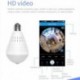 HD 360° panoráma vezeték nélküli 960p IP kamera villanykörte otthoni biztonsági videokamera vezeték nélküli CCTV
