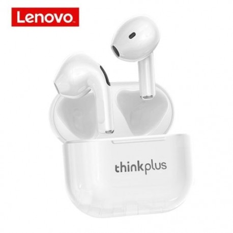 Fehér szín - Lenovo LP40 vezeték nélküli fejhallgató TWS Bluetooth-kompatibilis fülhallgató Touch Control Sport
