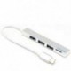 USB C HUB USB 2.0 Type C 4 portos Multi USB Splitter Adapter OTG HUAWEI Xiaomi Lenovo Macbook PC számítógép-tartozékok USB