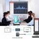 USB-C-USB 3.0 és USB 2.0 és VGA átalakító kábeladapter alumíniumötvözet C-típusú HUB-adapter C-típusú