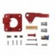 Piros szín - CR10 PRO továbbfejlesztett Dual Gear MK8 extruder dupla tárcsás közvetlen alumínium extruder Ender 3 CR10 PRO