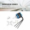Csomag: 2. csomag - DXW A2212 D3536 1000KV 1200KV 2-4S 3,17mm Outrunner kefe nélküli motor RC FPV fix szárnyú drón