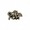 Fém színe: XZ3655 - Coffee First Life Zománctű Fekete Kávésbögre Banner Bross Táska Ruházat Féktűs Kitűző Kávé