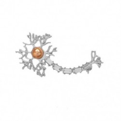 Fém színe: XZ1272 - Orvosi bross kollekció Crystal Caduceus Neuron mentőkémcső fecskendő fogtű ékszer orvos nővérnek