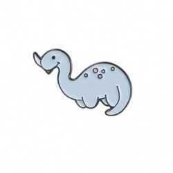 Fém színe: XZ5756 - Állati tőr zománctű Egyedi szép róka pingvin Tyrannosaurus Rex ölő brosstáska hajtóka tű