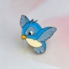 Fém színe: XZ898 - Blue Birds zománctű rajzfilm Repülő Fiatal állat bross Farmer dzseki tűcsat ing jelvény Ajándék