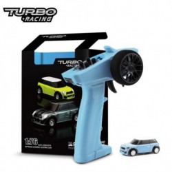 Szín: TX Glacier Blue színnel - New Patent Car 1:76 Turbo Racing RC Car Mini Távirányító Elektromos Race RTR