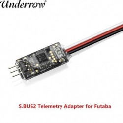 Szín: 1 db - Hobbywing S.BUS2 telemetriai adapter Futaba Platinum V4/V4.1/V5 repülőgép ESC Drone Electronics