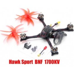 Szín: BNF 1700KV - Emax Hawk Sport PNP BNF 5 hüvelykes FPV RC Whole Drone Kit 1700kv/2400kv Motor Mini Magnum Controller HDR