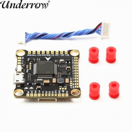 Szín: 1db - Betaflight F4V3S F4 V3 V3S PLUS Repülésvezérlő kártya Beépített barométer OSD QAV250 230 RC Drone FPV