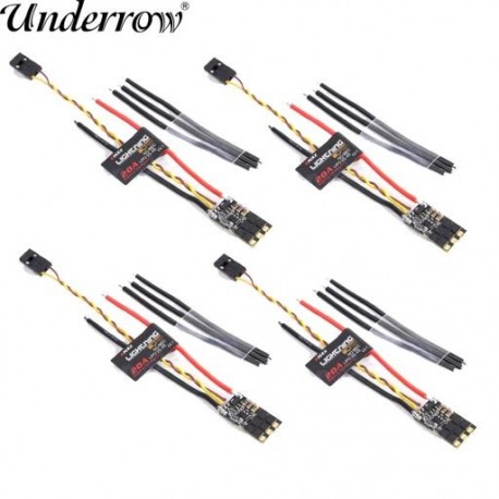 Szín: 20A - EMAX BLHeli lightning 20A 30A RC ESC Micro Mini elektronikus sebességszabályozó verseny drone RC multikopterhez