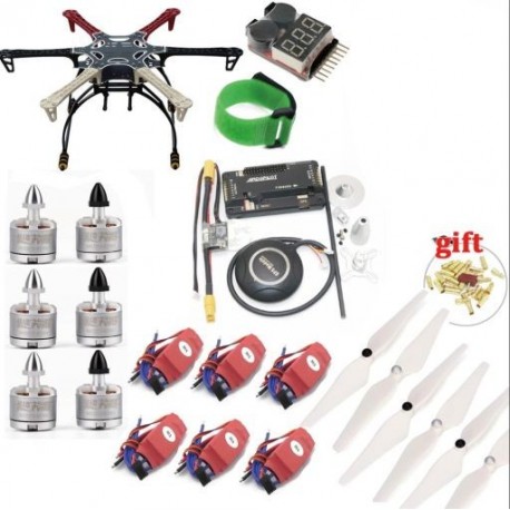Szín: F550 Nem FS-I6 IA6B - F550 Quadcopter Frame Kit APM2.8 Vezérlőkártyával 7M GPS 2212 920KV cw/ccw 30A SimonK ESC