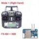 Szín: Mode1 i6x X6B-vel - Eredeti Flysky FS-i6X 10CH 2,4GHz AFHDS 2A RC adó FS-iA6B FS-iA10B FS-X6B FS-A8S vevővel Rc