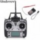 Szín: Mode1 Jobb kéz - Flysky FS-T6 2,4 GHz-es 6 csatornás 2. módú adó és vevő R6-B RC Quadcopter helikopterhez LED