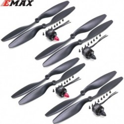 Szín: 2 CW 2 CCW - 4 készlet/tétel EMAX hűtés MT2212 II 900KV CW CCW kefe nélküli motor 1045 propellerrel RC
