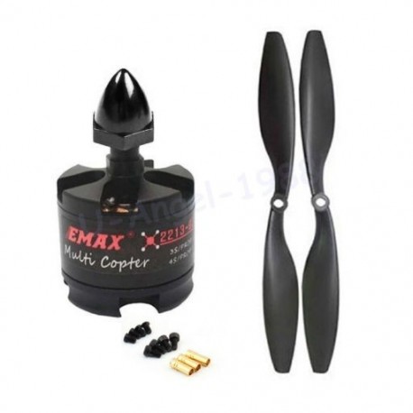 Szín: 1 CW - Emax MultiRotor MT2213 935KV plusz menetes kefe nélküli motor CW CCW 1045 propellerrel többrotoros