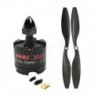 Szín: 1 CW - Emax MultiRotor MT2213 935KV plusz menetes kefe nélküli motor CW CCW 1045 propellerrel többrotoros