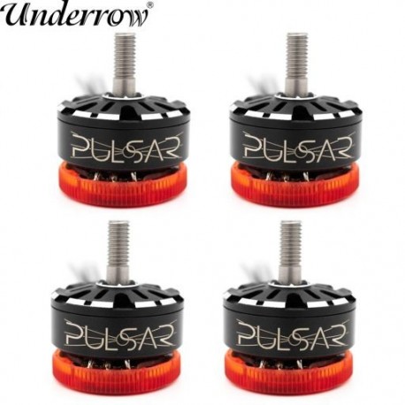 Szín: 1db 2450KV - EMAX Pulsar 2207 1750KV 2450KV 3-6S LED kefe nélküli motor RC FPV Racing Drone RC tartozékhoz