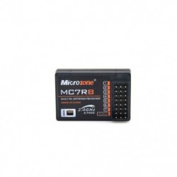 Szín: MC7RB vevő - MicroZone MC7RB MC6RE MINi 6 csatornás vevő MicroZone MC6C 2.4G 6 csatornás vezérlő adó RC