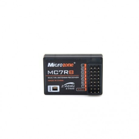 Szín: MC7RB vevő - MicroZone MC7RB MC6RE MINi 6 csatornás vevő MicroZone MC6C 2.4G 6 csatornás vezérlő adó RC