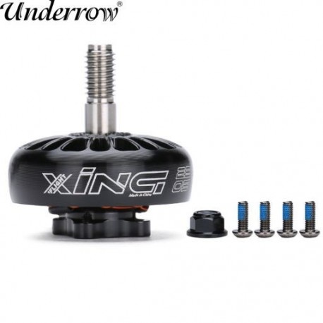 Szín: 2db-2300KV 6S - 1/2/4 DB iFlight XING 2205 2300KV / 3200KV 4-6S FPV NextGen motor fekete 12*12mm/M2 rögzítő furattal