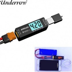 Szín: 1 db - Kiváló minőségű 1 / 2 / 5 db AOKoda Lipo - USB Power Converter QC3.0 adapter gyorstöltő okostelefon tábla