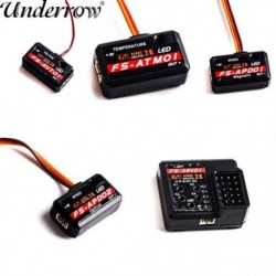 Szín: FS-AVT01 Feszültség - Flysky Voltage Magneto-optikai Sense Hőmérséklet adatgyűjtő modul Ibus Backhaul Interface FS