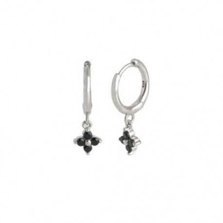 ezüst - 925 sterling ezüst fülbevaló négylevelű lóhere fülbevaló elegáns és fényűző, alkalmas bulikra és