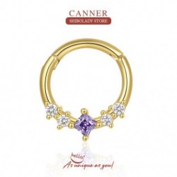 4 - 1 db ezüst 100%    925 ékszer Fülbevaló Női Fülbevaló Női Karika Fülbevaló Piercing Party 18K Gold 2023 Trend