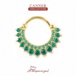 5 - 1 db ezüst 100%    925 ékszer Fülbevaló Női Fülbevaló Női Karika Fülbevaló Piercing Party 18K Gold 2023 Trend