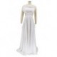 Szín: fehér XL - Luxus Női Fit and Flare Bohemian Maxi Dress Vintage Fesztivál Ruházat 2022 Halter Neck Hát nélküli
