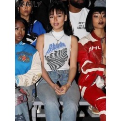 Szín: fehér L - Akaily Summer Streetwear Graphics Print Y2K női felsők 2023 O nyakú ujjatlan felsők Alkalmi Bodycon fehér