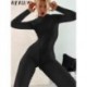 Szín: fekete S - AKAILY Nyári fehér alkalmi ruha nőknek 2023 Streetwear O nyakú, hosszú ujjú, hát nélküli Bodycon