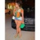 Szín: vegyes szín M - Akaily Summer Streetwear 3D Print Jumpsuit Női 2023 Rövid ujjú Gombok Nyomtatók Egyrészes Outfitek