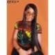 Szín: fekete L - Akaily Summer Graphics Nyomtatott pólók Női 2023 Átlátszó Rövid ujjú Crop Top Bodycon Streetwear