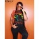 Szín: fekete L - Akaily Summer Graphics Nyomtatott pólók Női 2023 Átlátszó Rövid ujjú Crop Top Bodycon Streetwear